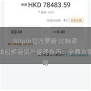 Bitpie官方更新 比特派钱包多链资产管理技巧：全面攻略