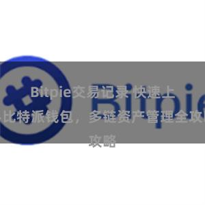 Bitpie交易记录 快速上手比特派钱包，多链资产管理全攻略