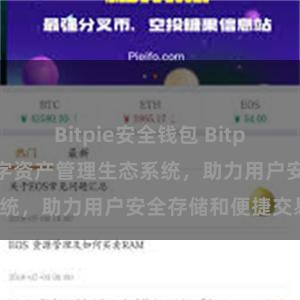 Bitpie安全钱包 Bitpie钱包：打造数字资产管理生态系统，助力用户安全存储和便捷交易。