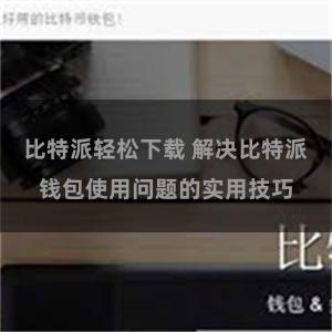 比特派轻松下载 解决比特派钱包使用问题的实用技巧