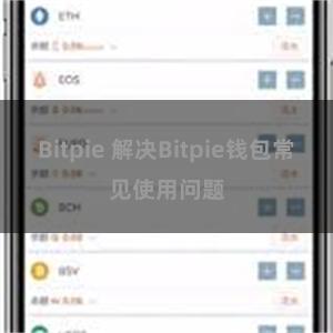 Bitpie 解决Bitpie钱包常见使用问题