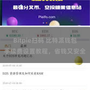 Bitpie扫码 比特派钱包手续费设置教程，省钱又安全