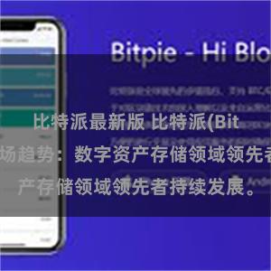 比特派最新版 比特派(Bitpie)钱包市场趋势：数字资产存储领域领先者持续发展。